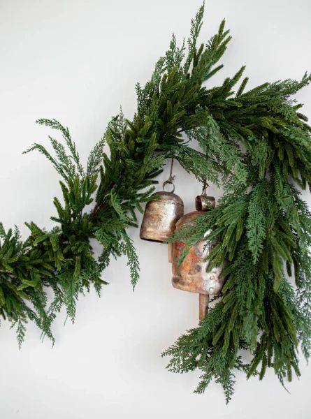 Norfolk & Cypress Mix Faux Garland | The Style Edit Collective