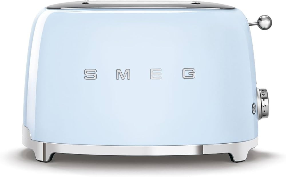Smeg 50's Retro Style 2-Slice Toaster, 6 Browning Levels, Toast 1 Side, Reheat or Defrost, Remova... | Amazon (CA)