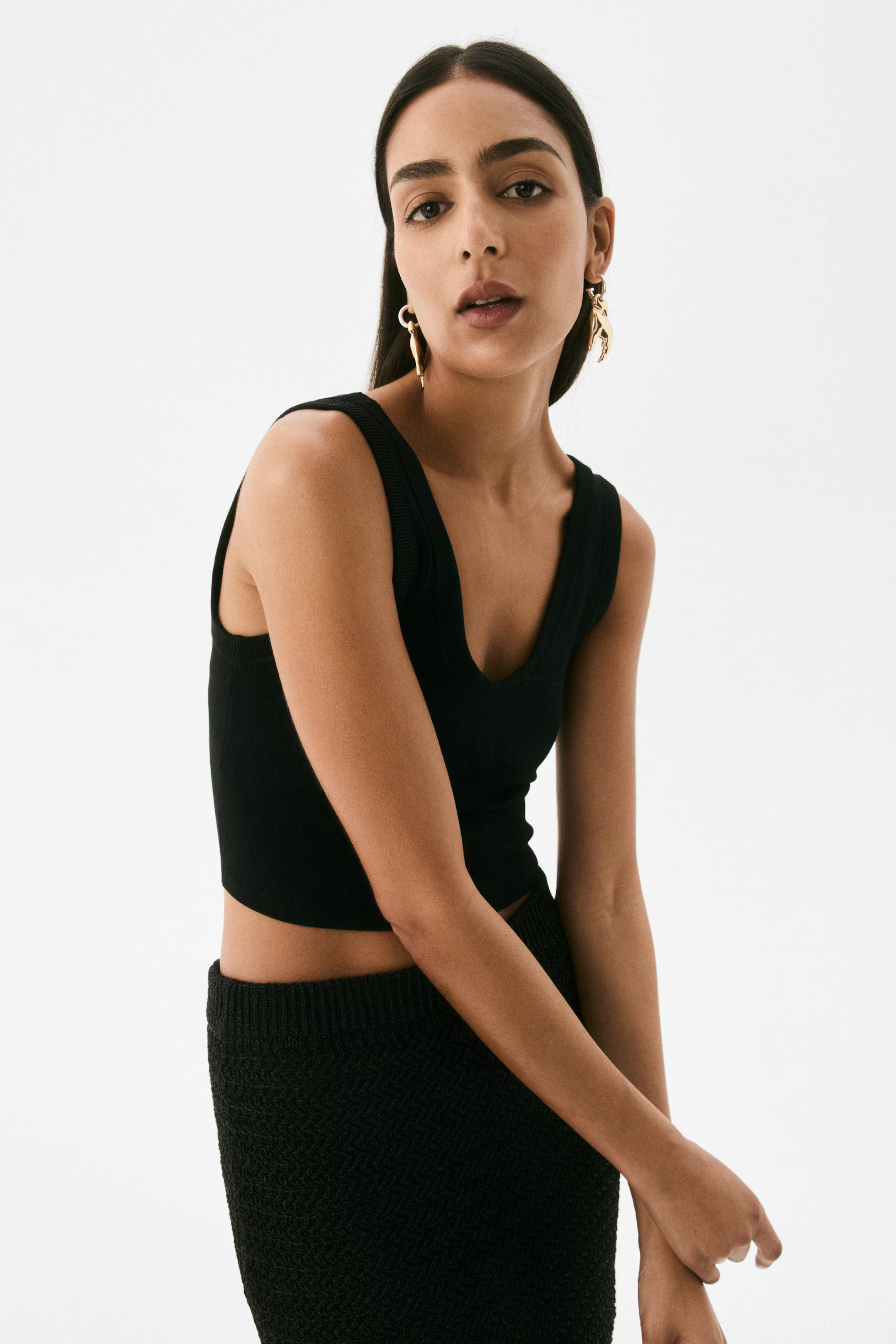 Dense-Knit Tank Top | H&M (US + CA)