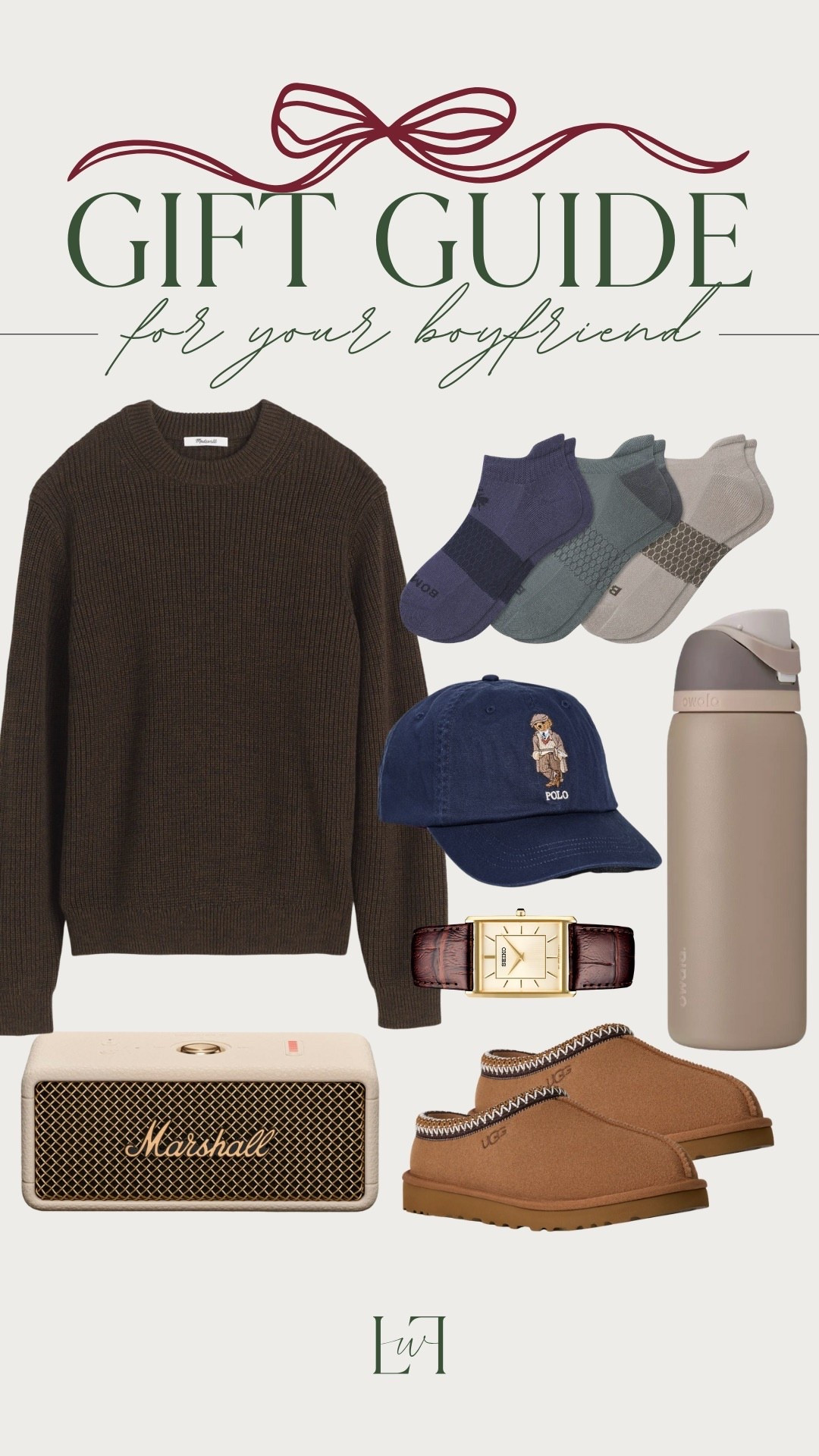 What to get your boyfriend for Christmas this year! A good quality sweater is such a great option and something they won’t typically buy for themselves! I love the style of the Ralph Lauren baseball cap! 


Life with loverly, gift guide, gifts for him, holiday gifts, boyfriend gift ideas, owala, Ugg slippers, brown sweater 

#LTKMens #LTKHoliday #LTKGiftGuide