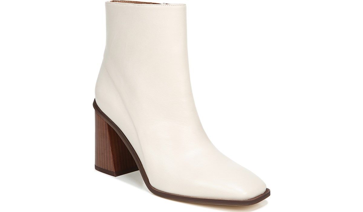 FrancoSarto.com | Sarto Vallah Bootie in Putty Leather | Franco Sarto