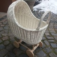 Wicker Doll Stroller, Baby Carriage, Pram, Boho Gift, 1St Birthday Girl, Stroller | Etsy (US)