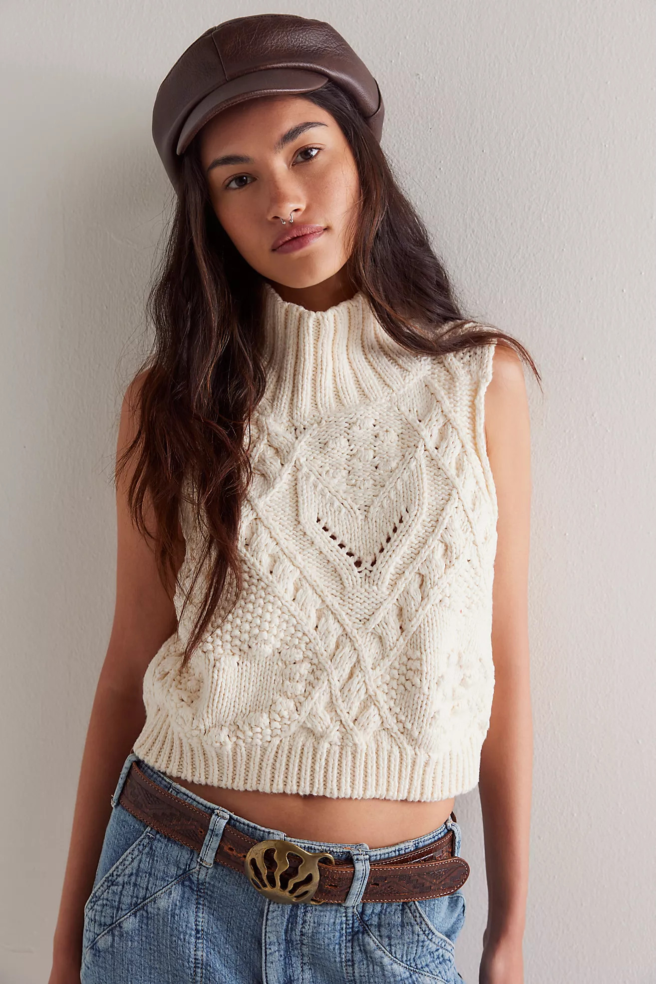 Sasha Turtleneck Vest | Free People (Global - UK&FR Excluded)