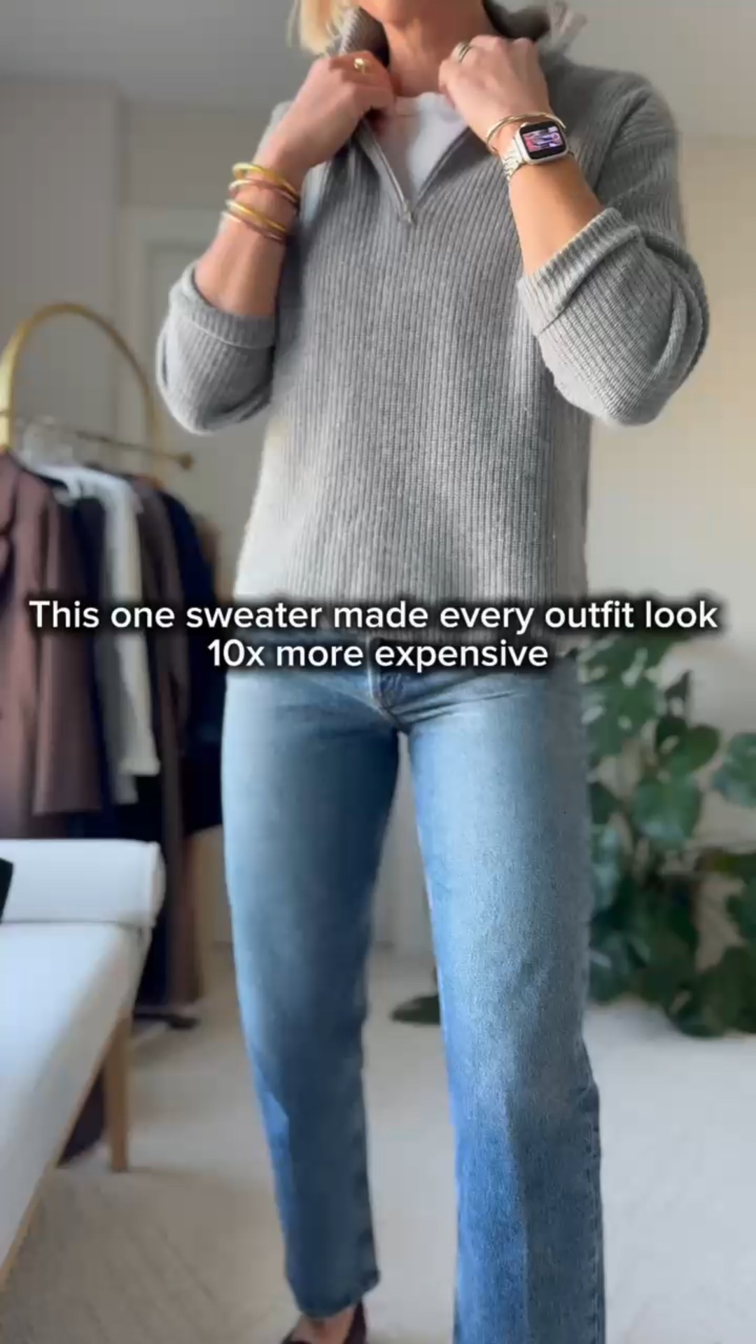 This Quince cashmere sweater was a bestseller from last year as well! 

This one sweater made every outfit look 10x more expensive

#LTKmomlife #LTKSeasonal #LTKGiftGuide