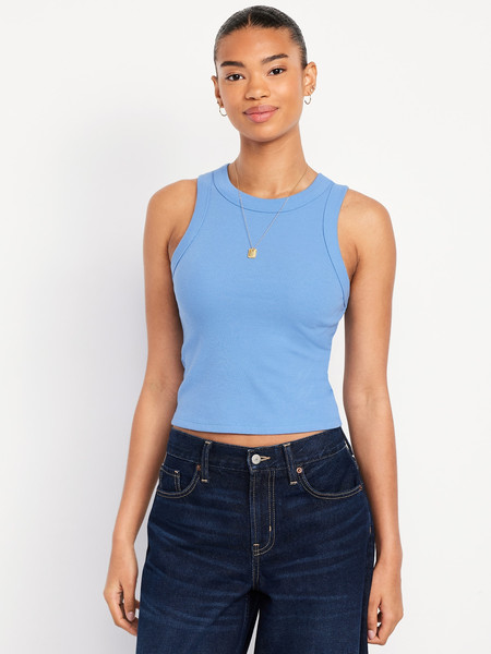 Snug Crop Tank Top | Old Navy (US)