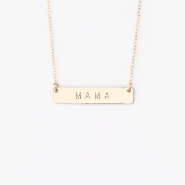 Womens "Mama™" Bar Necklace | Ford and Wyatt