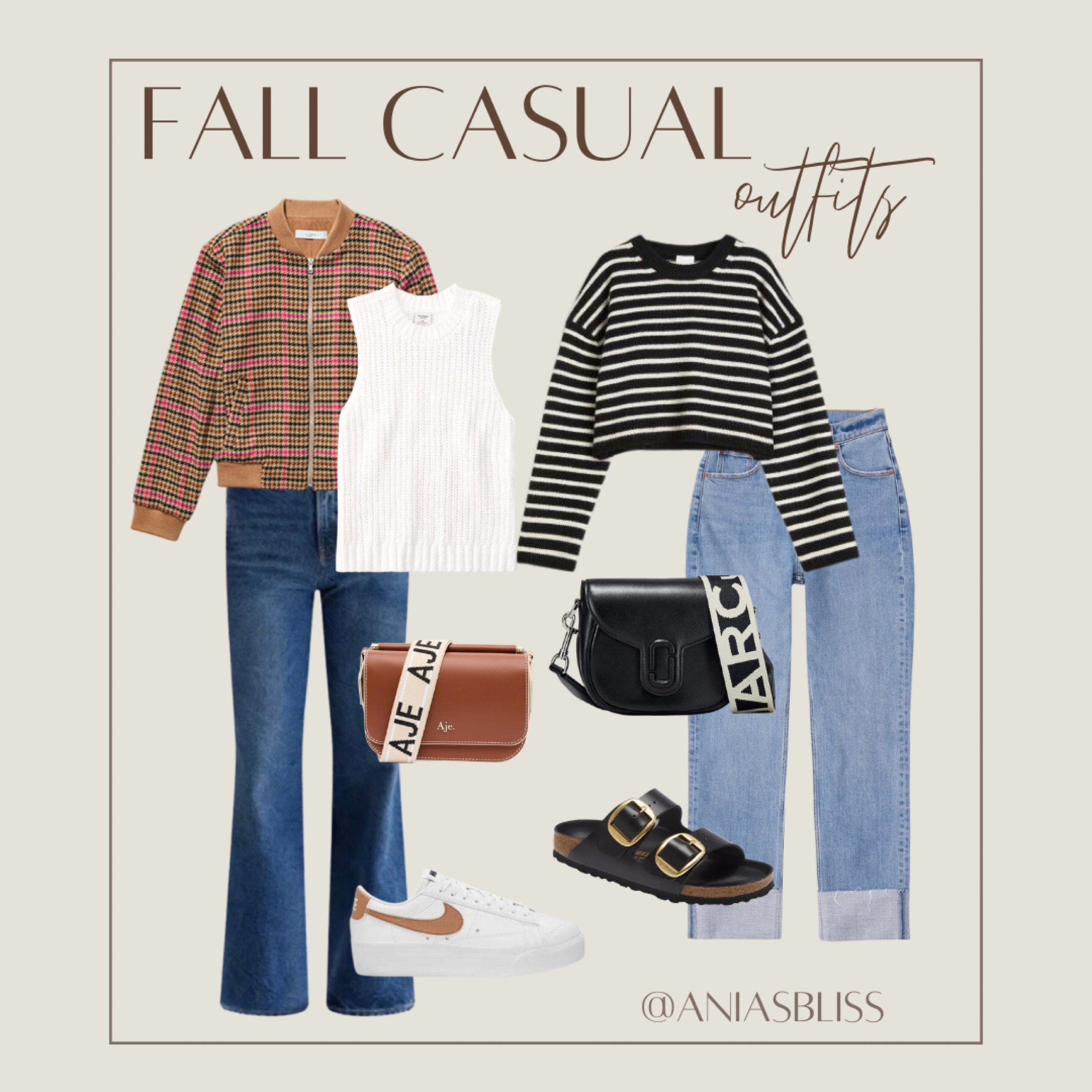 Fall outfits, casual style, neutral style

#LTKSeasonal #LTKstyletip #LTKitbag