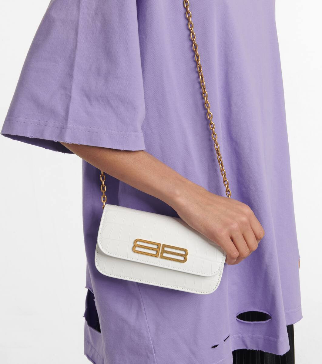 Portefeuille Gossip en cuir embossé | Mytheresa (FR)