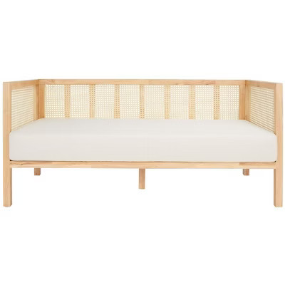 Dune Rattan 3 Seater Sofa - White/Natural - Safavieh. | Target