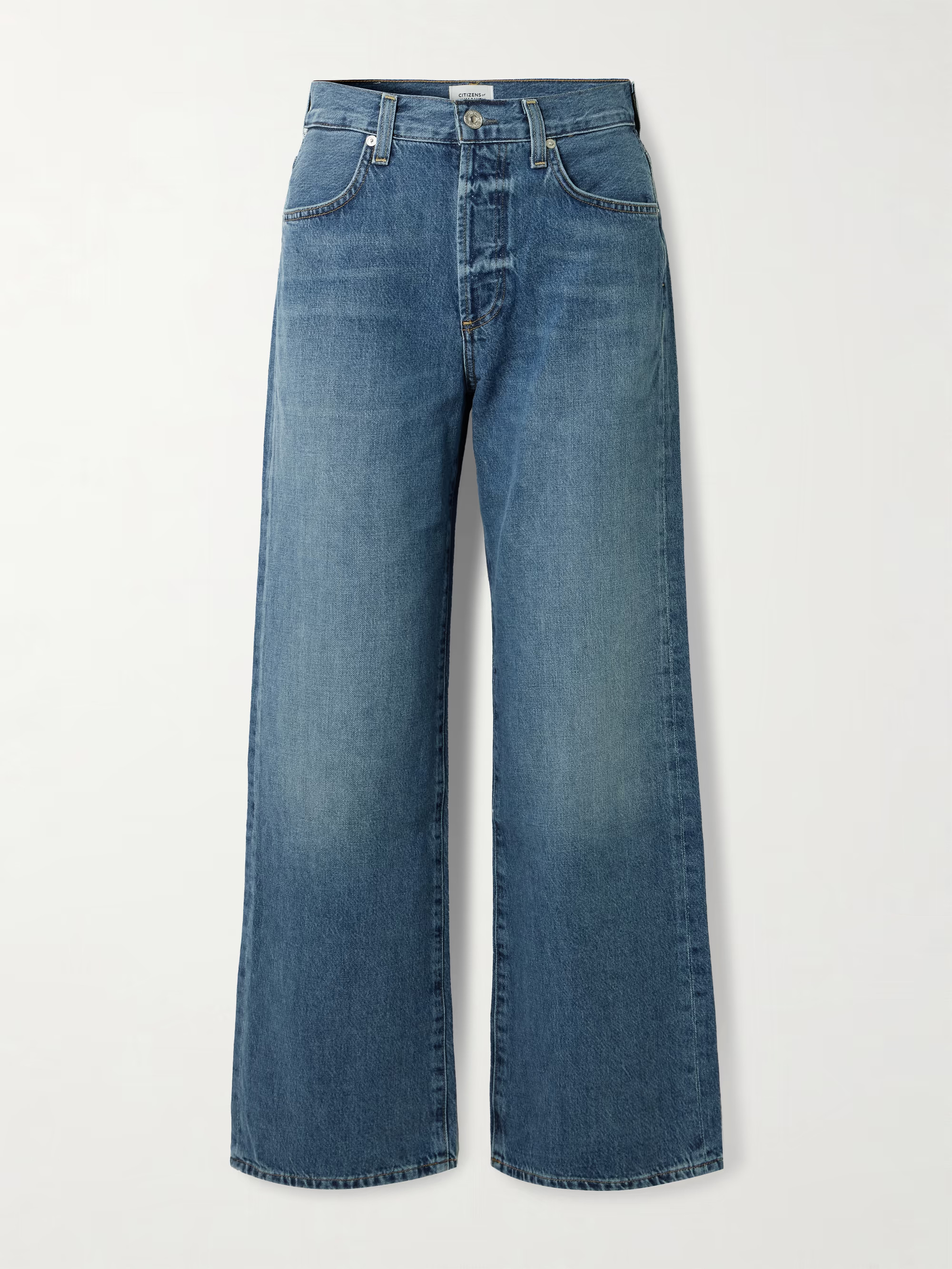 Annina high-rise wide-leg jeans - 30” | NET-A-PORTER (US)