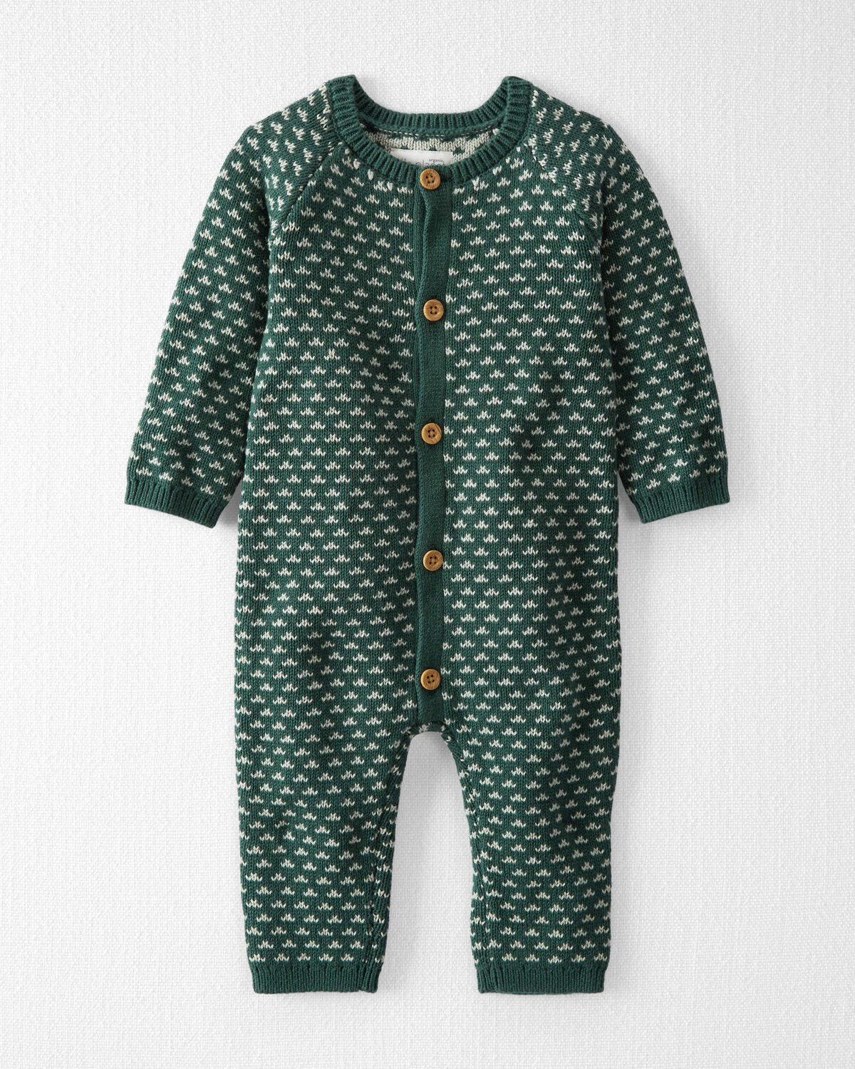 Baby Organic Cotton Sweater Knit Jumpsuit - Little Planet | Carter's | Carter's Inc