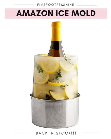 DIY Floral AMAZON Wine Chiller - Fill this with colorful berries, citrus slices, or florals for your next spring or summer party! 

LINK IN BIO TO SHOP this ice mold.

TIP: I've been told that distilled water or cooled boiled water will create clear ice but I used tap water and it still turned out lovely. 



#LTKfamily #LTKhome #LTKSeasonal