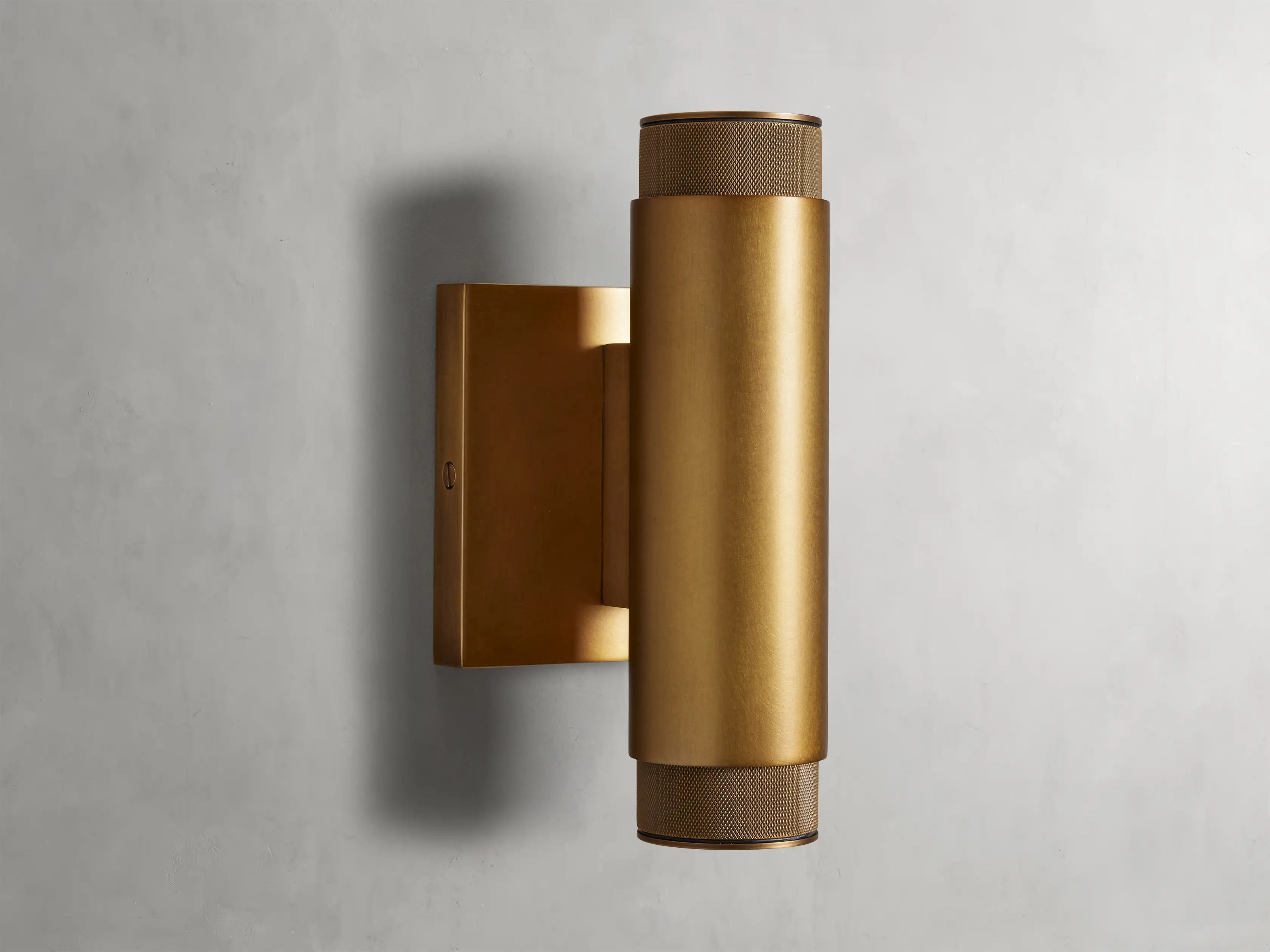 Spotlight Outdoor Sconce in Brass | Arhaus