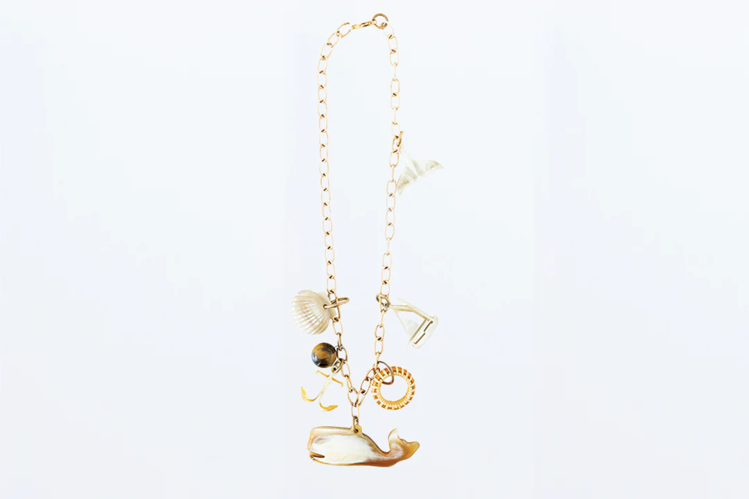 The (Nautically) Charmed Necklace - Collar Style Necklace | Whale Tail Weaving