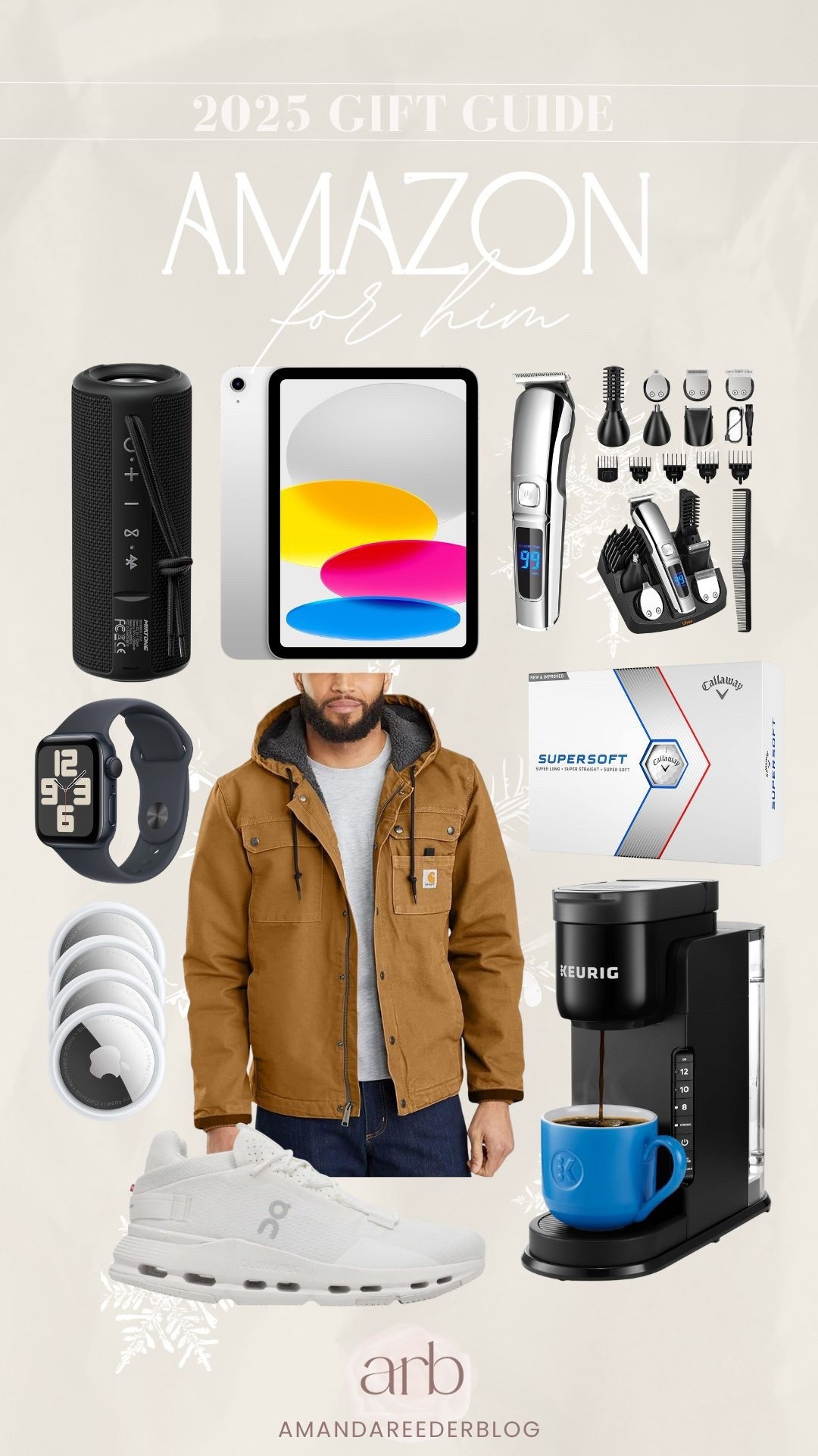 Amazon gifts he’ll actually use 👏🏻 These picks are perfect for any guy on your list this holiday season 🎁✨

amazon gift guide, gifts for him, mens holiday gifts, amazon finds, tech gifts, mens fashion, amazon must haves, mens gift ideas, christmas gifts for him, amazon gadgets, cozy menswear

#LTKFindsUnder100 #LTKGiftGuide #LTKMens