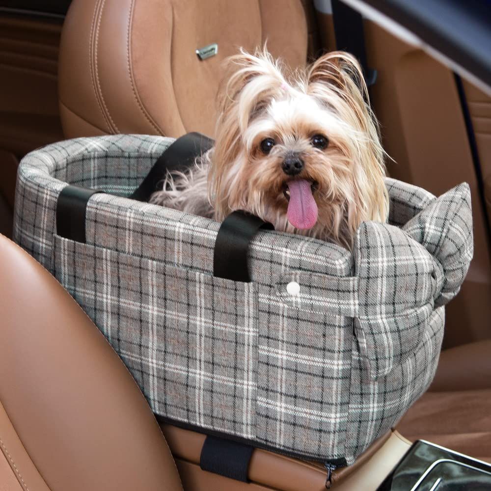 Anttyscar Console Dog Car Seat - Small Dog Car Seat for Pet UP to 15 lbs, More Stable Center Console | Amazon (US)