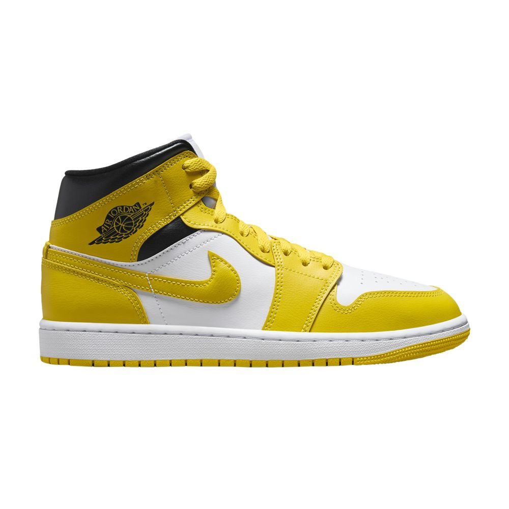 Wmns Air Jordan 1 Mid 'Vivid Sulfur' | Yellow | Women's Size 9.5 | GOAT