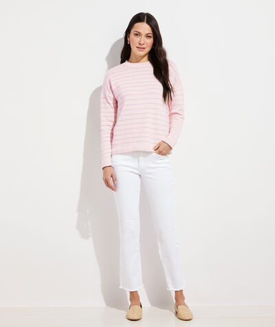 Roll-Neck Cotton Crew | vineyard vines