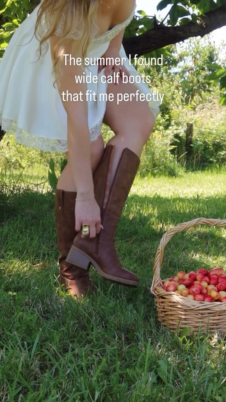 Who would’ve thought @drscholls_official the comfort insole brand, would make boots this cute? 🤎 

#drscholls #widecalfboots #festivalboots #summeroutfits

#LTKdayinmylife #LTKgrwm #LTKootd
