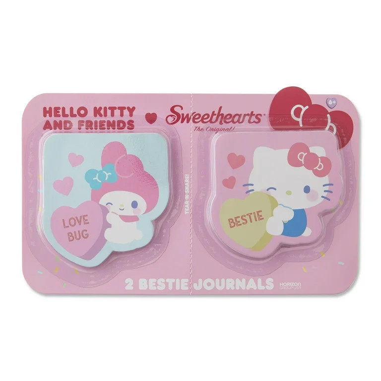 Hello Kitty® And Friends x Sweethearts® Bestie Journals | Walmart (US)