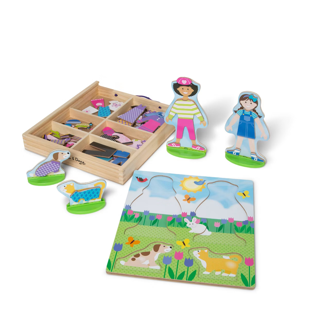 Melissa & Doug Best Friends Magnetic Dress-Up Magnetic Activity Set | Target