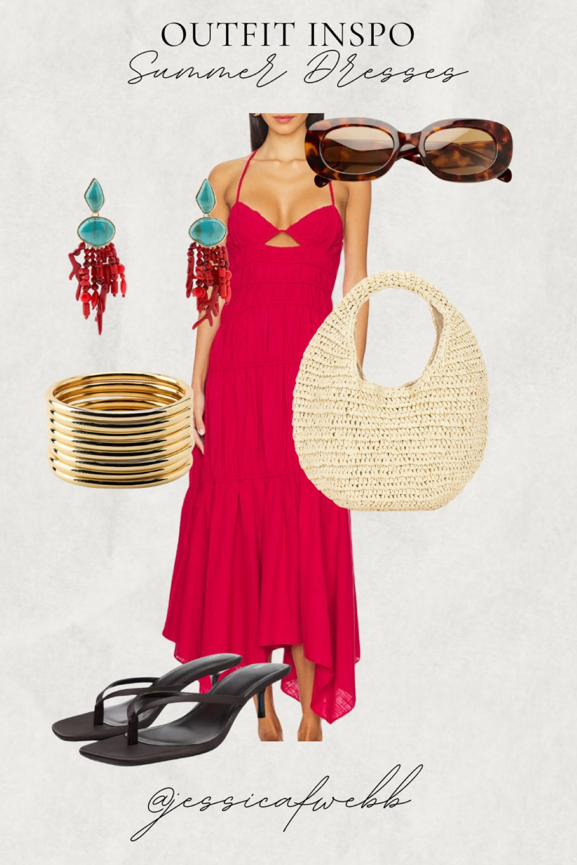 Summer outfit inspo- this dress in every color! The cherry red is so gorgeous for summcheer

#LTKFindsUnder100 #LTKStyleTip #LTKSeasonal