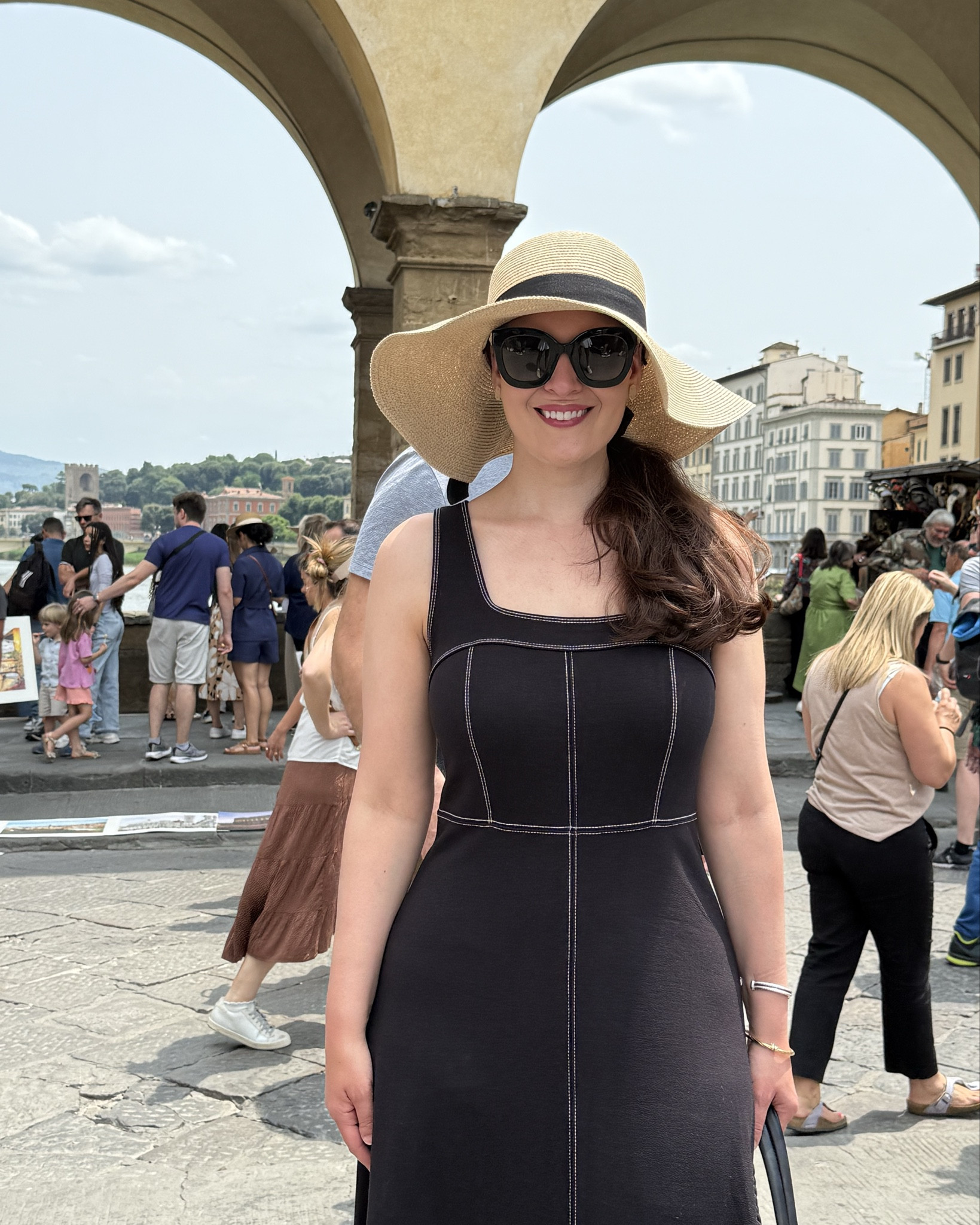 This style sleeveless midi sundress is perfect for traveling. You can wear it anywhere during the day or night and you’ll look stylish. Throw a light sweater over your shoulders and you’re set if you’re sightseeing in Europe and need to put it on in churches. 

#LTKTravel #LTKStyleTip