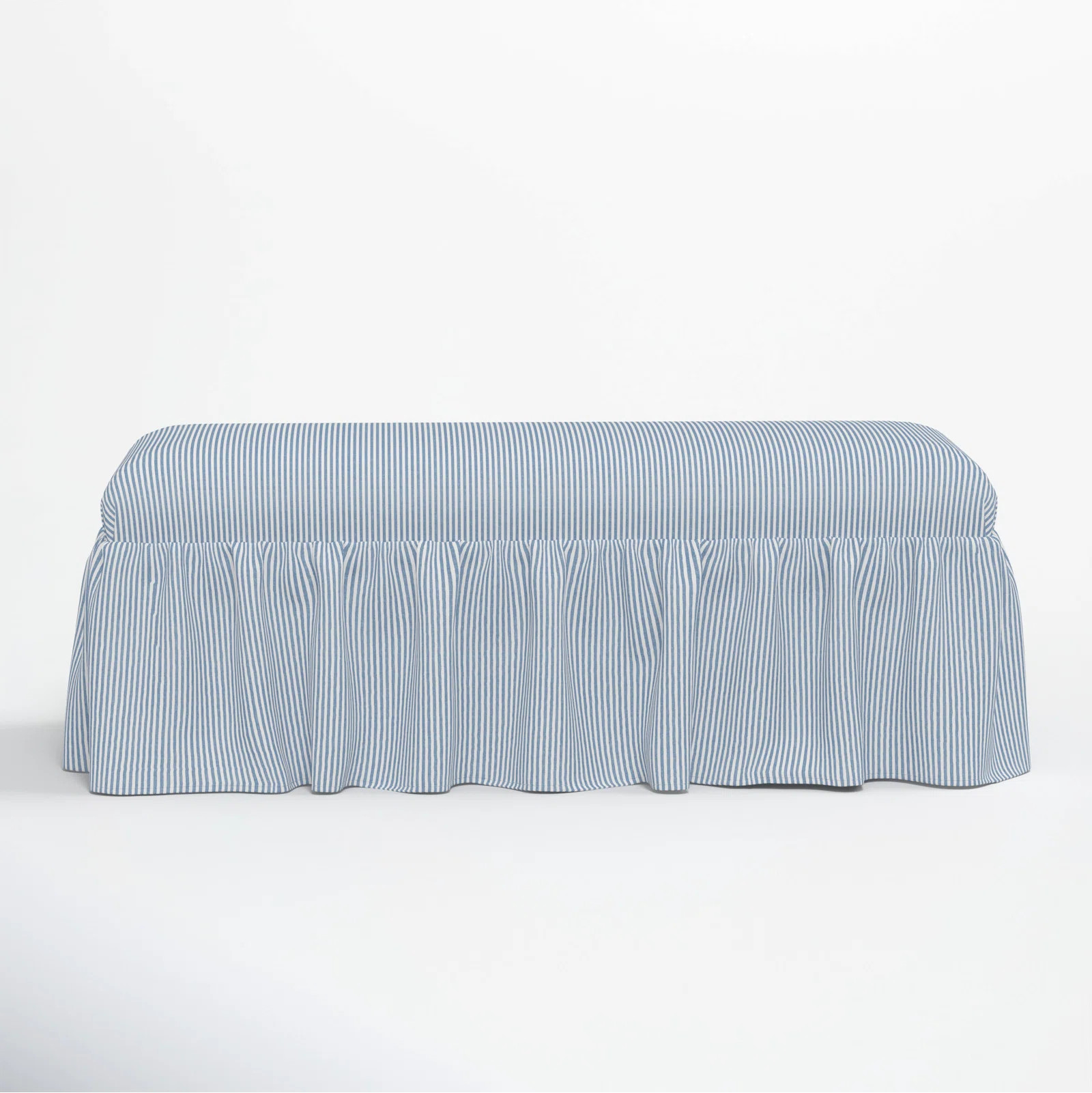 Maggie Ruffle Dining Bench | Wayfair North America
