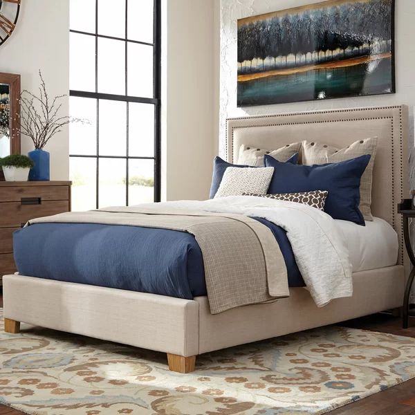 Durlston Upholstered Panel Bed | Wayfair North America