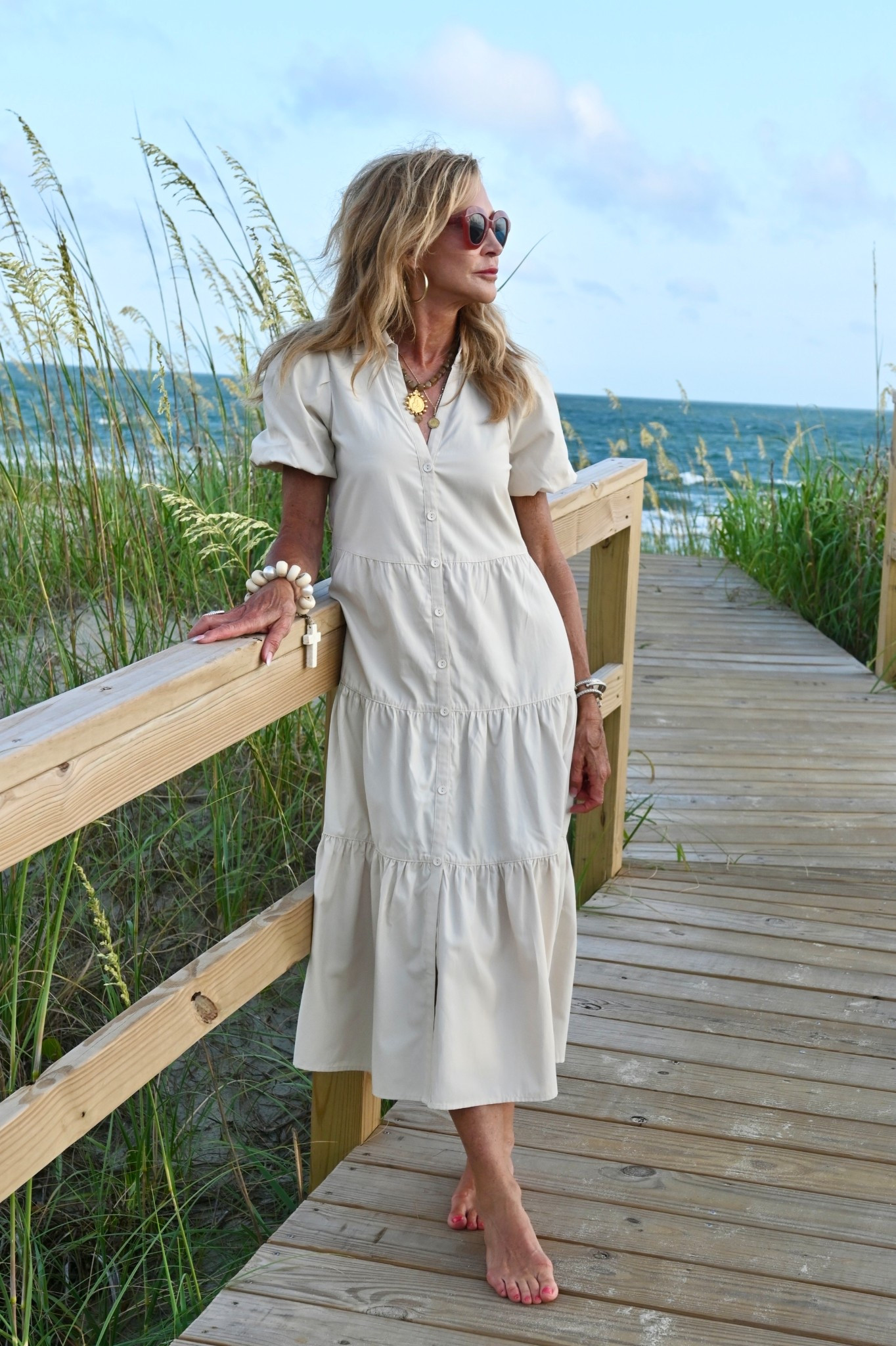 Easy dress that’s perfect for now into fall!  Wear it with sandals or boots and great accessories!  Great brunch dress for a casual Mother’s Day!


#LTKOver40 #LTKMothersDay #LTKdayinmylife