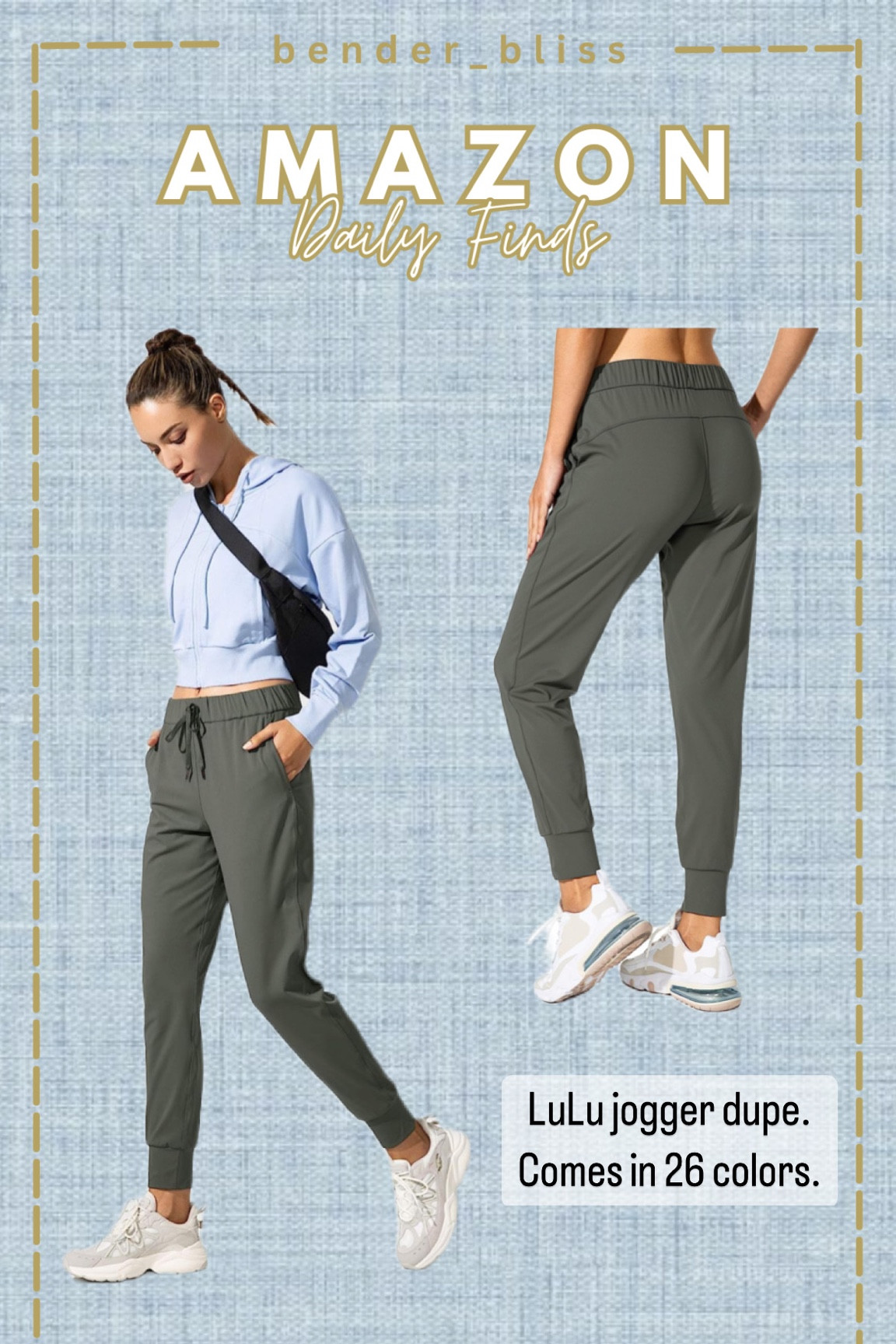 LuLu jogger dupe! 

#LTKsalealert #LTKstyletip #LTKunder50