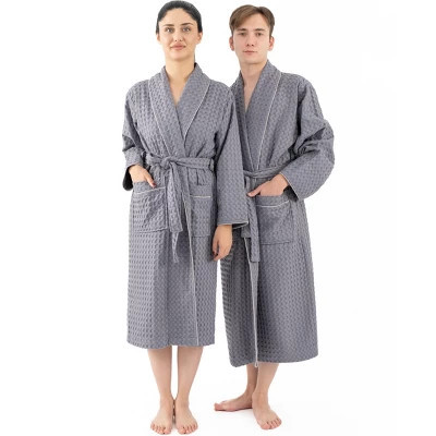 American Soft Linen 100% Cotton Waffle Robes for Women and Men, Unisex Waffle Design Lounging Bathrobe, 1 Piece Waffle Robe for Couples After Shower | Target