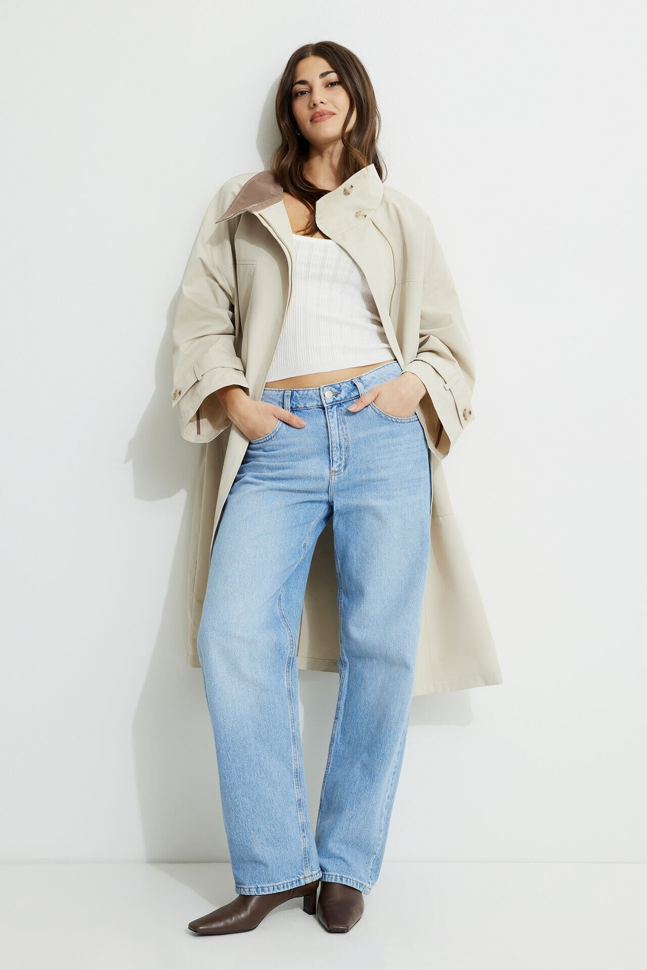 Oversized Trench Coat | Dynamite Clothing