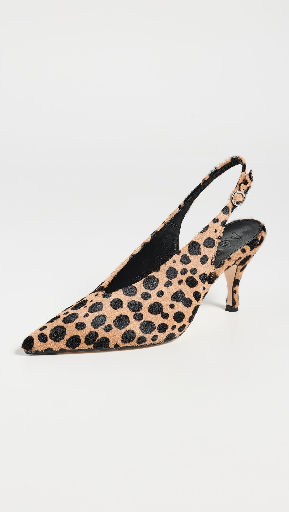 Carla Leo Print Ponyhair Heels | Shopbop