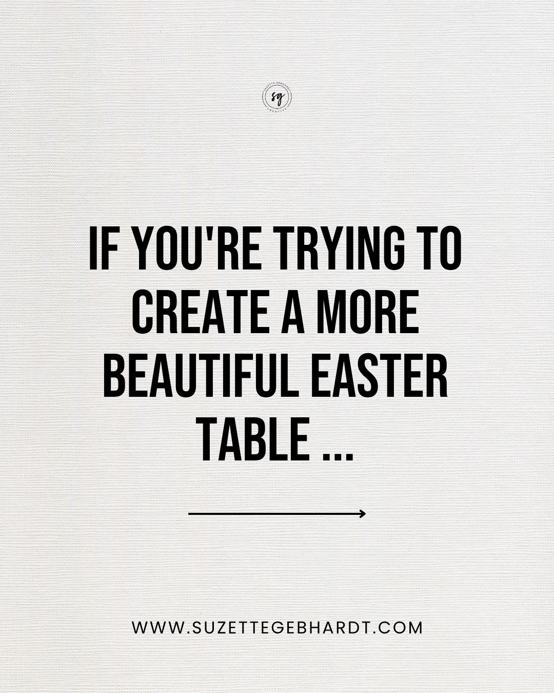 If you've been wanting your Easter table to feel a little more elevated, I'd start here.

These are timeless basics you can use year after year. Not more — just more considered. 

 #tablescape #linen #easter #springdecor #LTKSeasonal #LTKHome