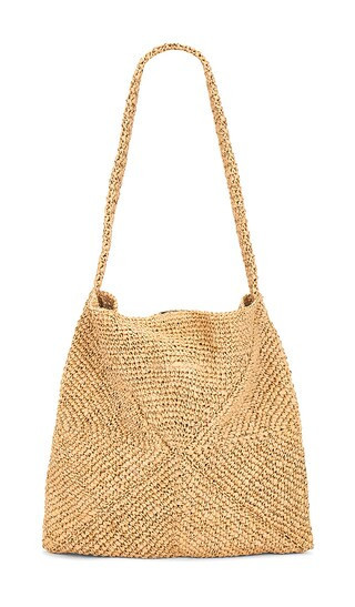 The Garment Raffia Bag in Neutral. | Revolve Clothing (Global)