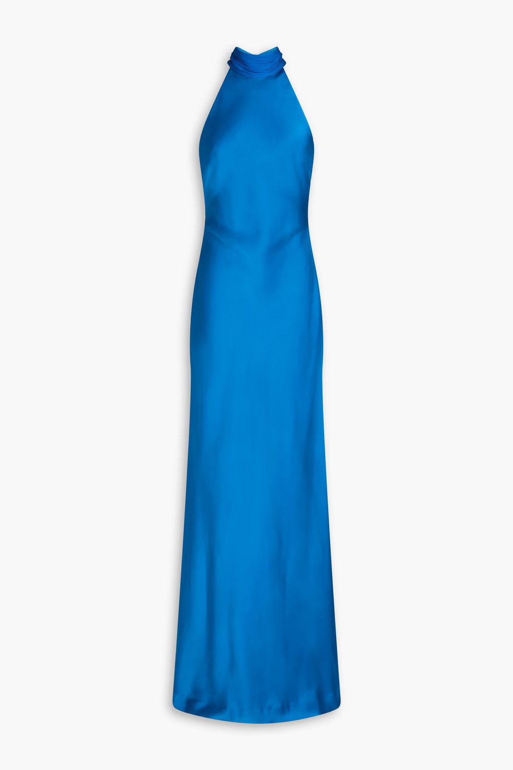 Speranza draped chiffon and satin gown | The Outnet (US and CA)