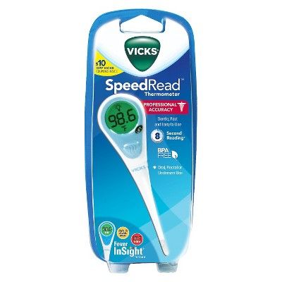 Vicks SpeedRead Digital Thermometer - White | Target