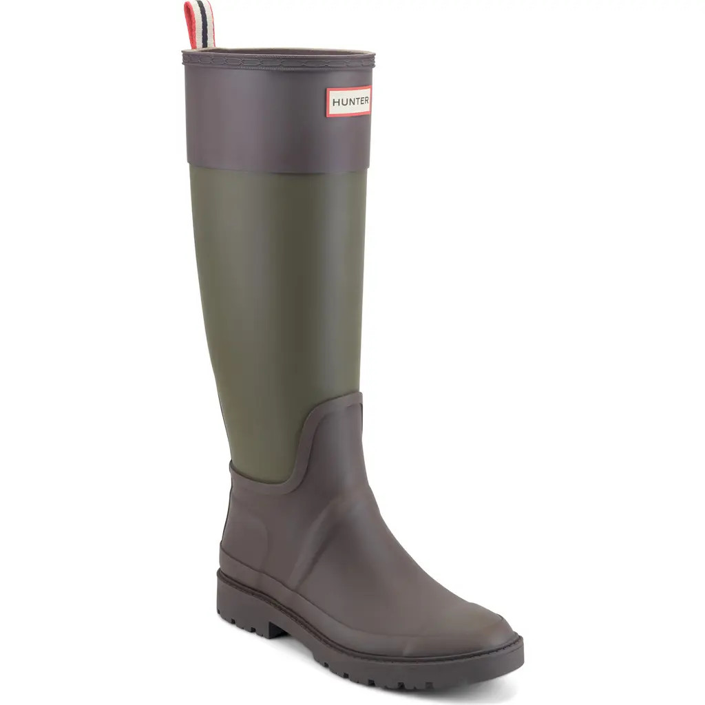 Hunter Tall Rain Boot in Green at Nordstrom, Size 11 | Nordstrom