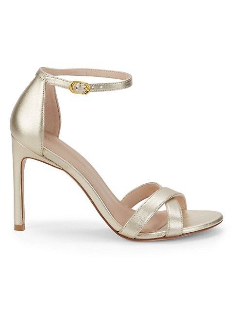 Nudistsong Metallic Leather Sandals | Saks Fifth Avenue OFF 5TH