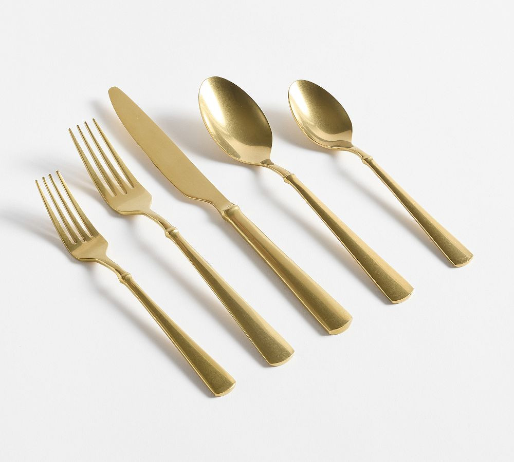 Sofia Stainless Steel Flatware | Pottery Barn (US)