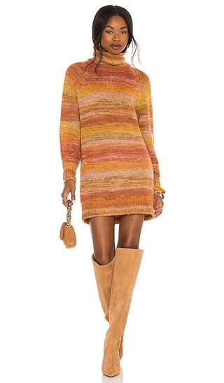 x REVOLVE Mazzy Cowl Neck Dress in Sunset Ombre | Revolve Clothing (Global)