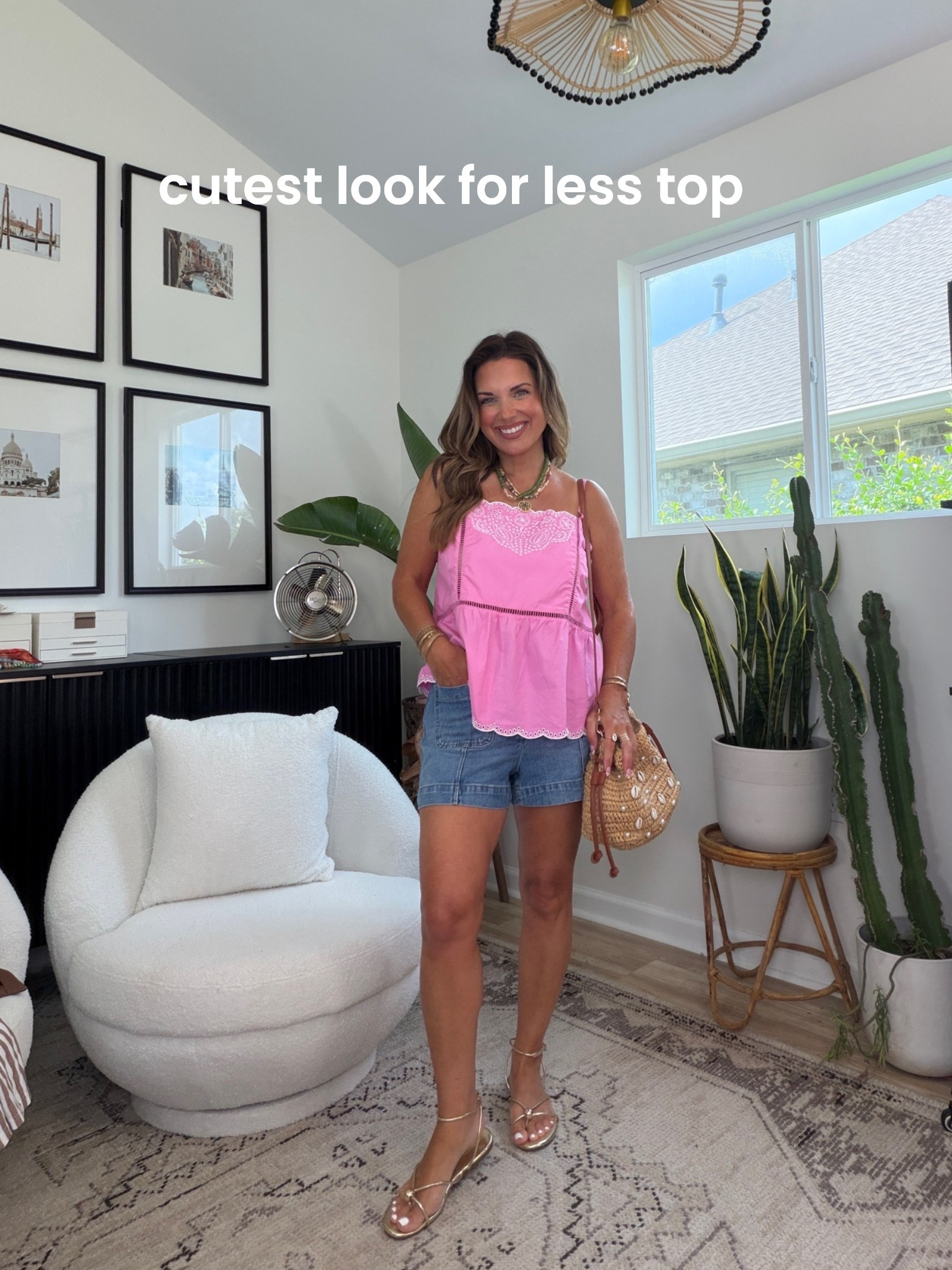 Walmart did it again!! 
Wearing a small in top and size 6 in shorts. 
#WalmartPartner @WalmartStyle #WalmartStyle

#LTKOver40 #LTKPetite #LTKootd