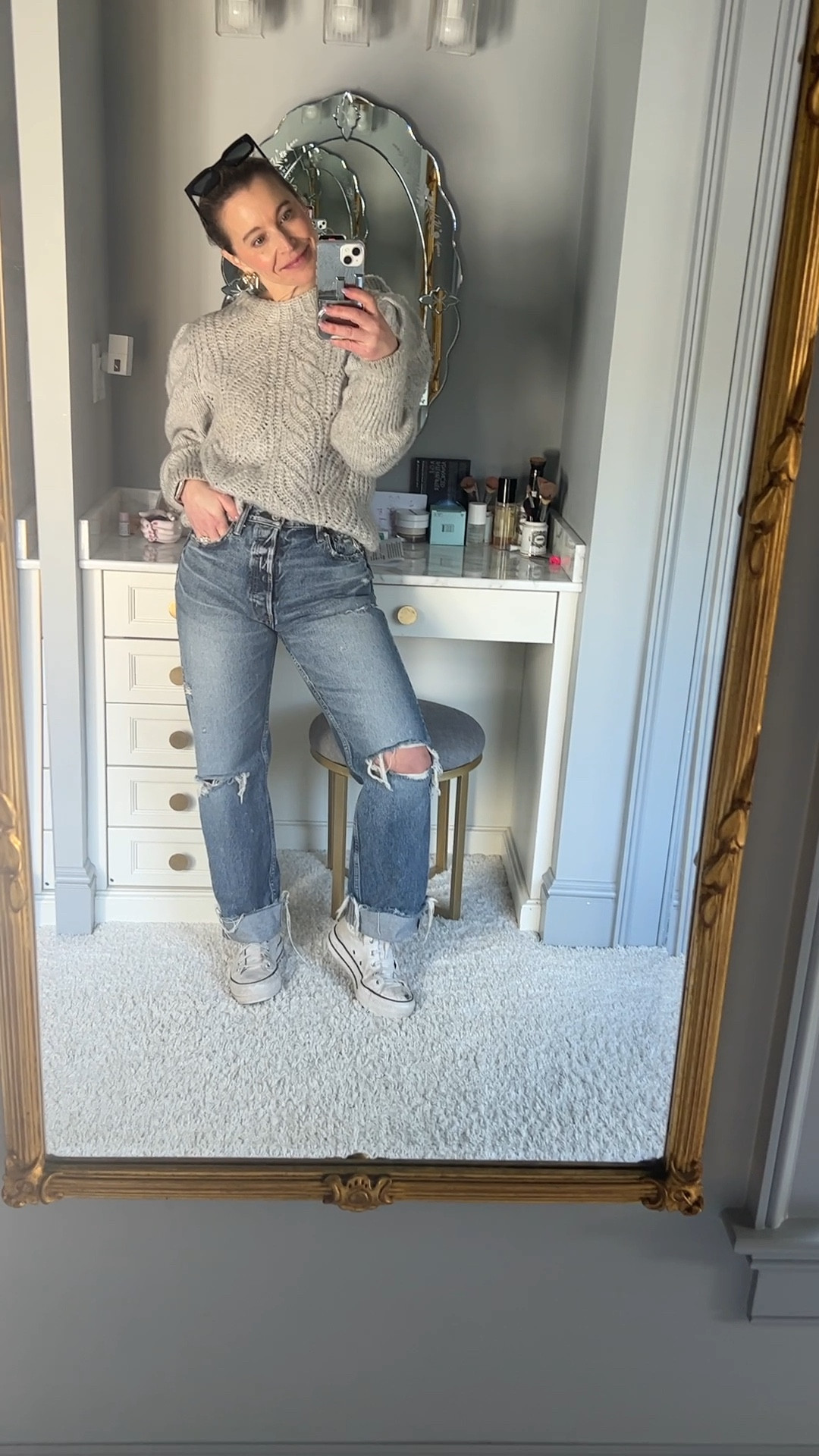 The Moussy Odessas are one of my favorite everyday go-to jeans. The price tag is worth it- they never loose their shape/structure no matter how many times you wear them (hint: size up!) 

Best denim, best selling denim, everyday jeans spring 2023 light wash denim, straight leg denim

#LTKstyletip #LTKFestival #LTKSeasonal
