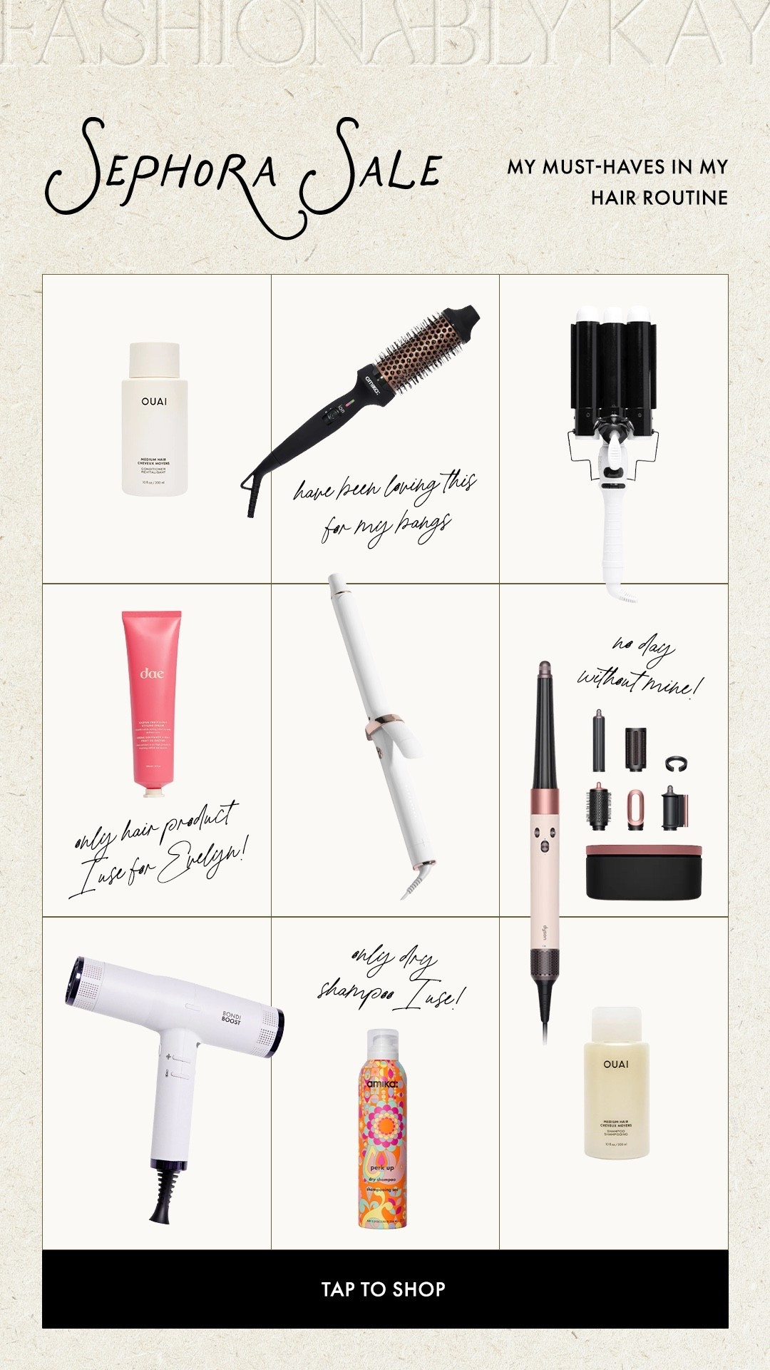 Last day of the Sephora sale!!!!! My must haves in hair! 

#LTKgrwm #LTKselfcare