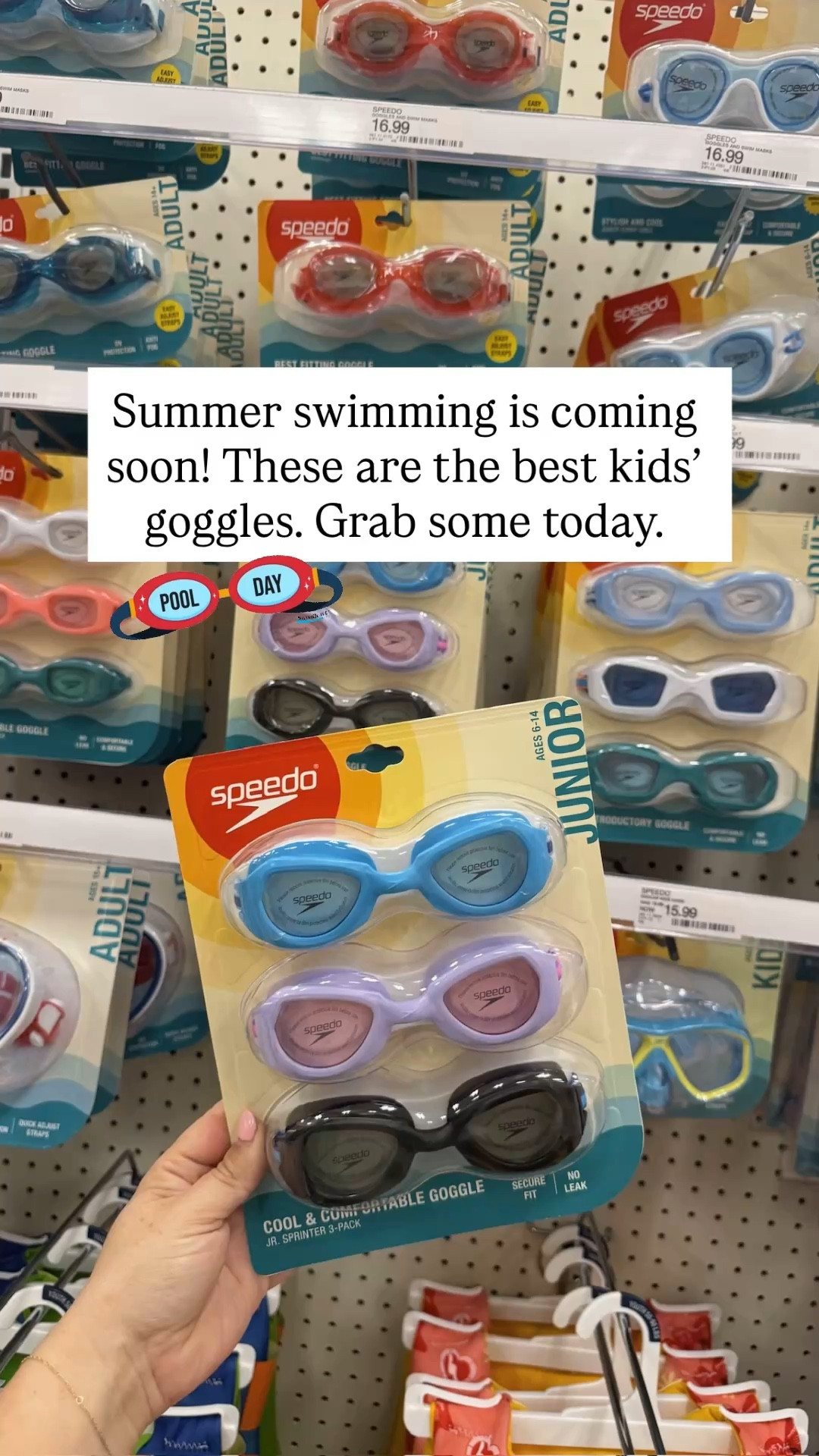 Summer is quickly approaching and now is the time to stock up on all the essentials. Grab some goggles for pool days so you’re all set for summer fun. 

#LTKKids #LTKSeasonal #LTKSwim