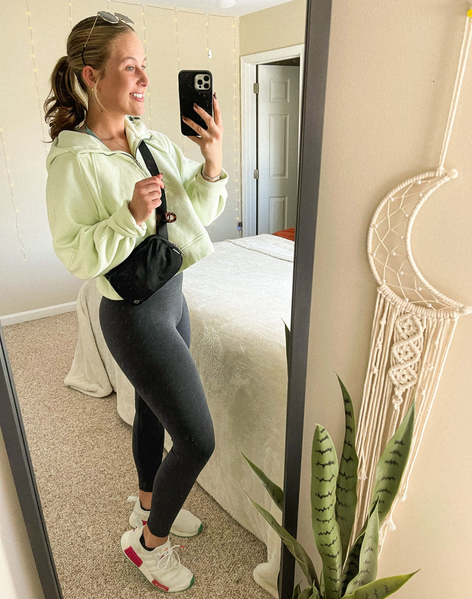 the perfect fit for on the go, running errands or even heading to the gym🍃

size medium in both top and bottom
wearing an 8.5 for shoes 

#LTKSeasonal #LTKtravel