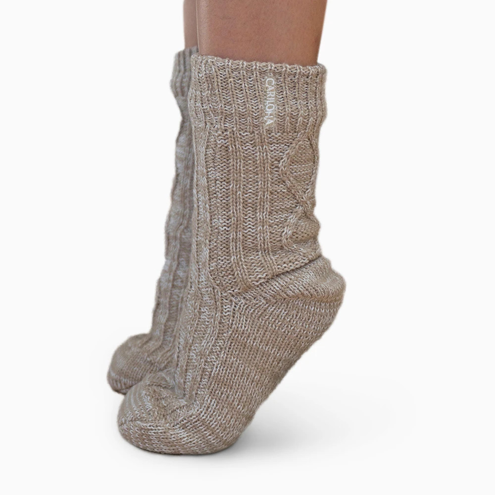 Bamboo Softy Socks - Oatmeal Heather | Cariloha