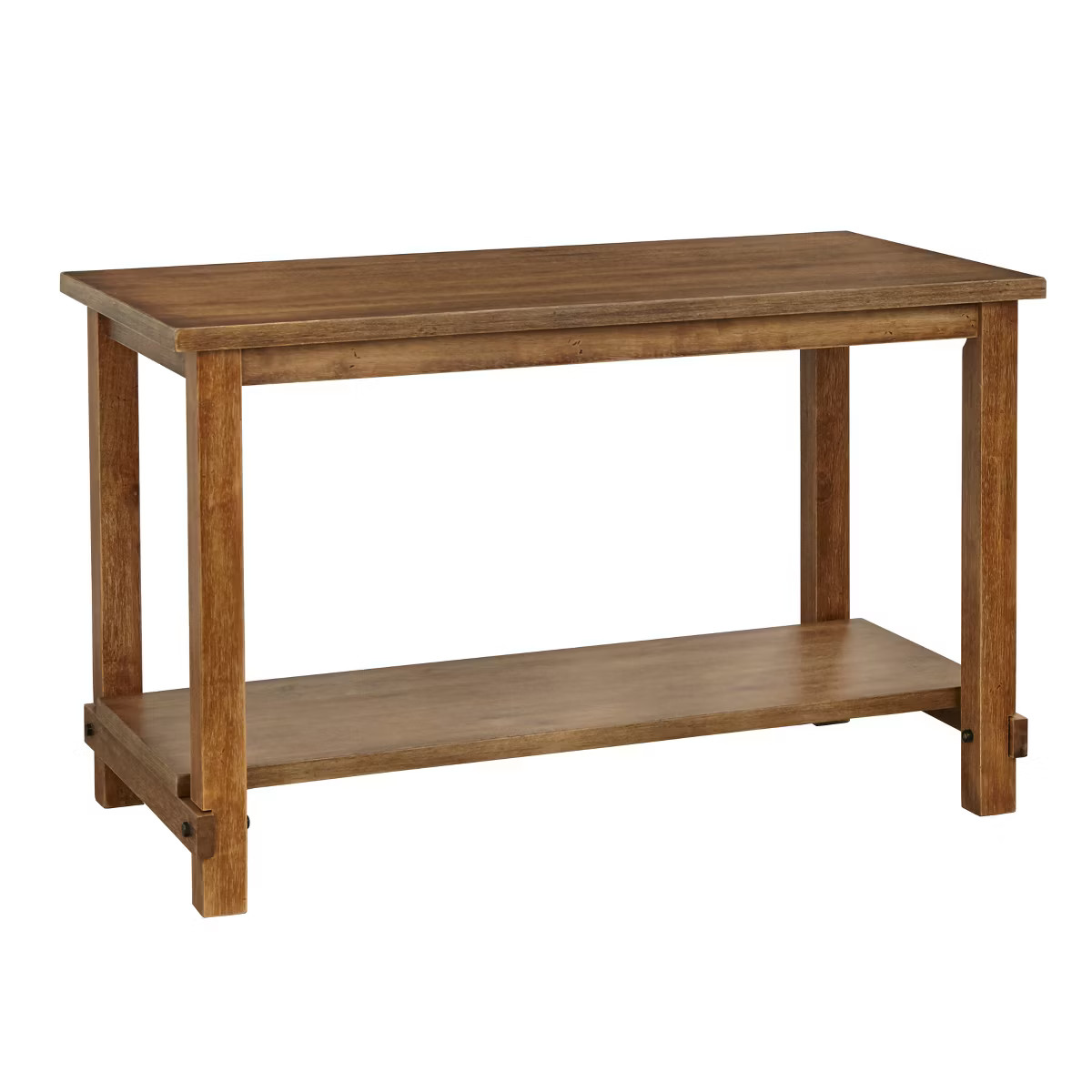 Hathaway Nailhead Counter Height Dining Table Driftwood - Buylateral | Target