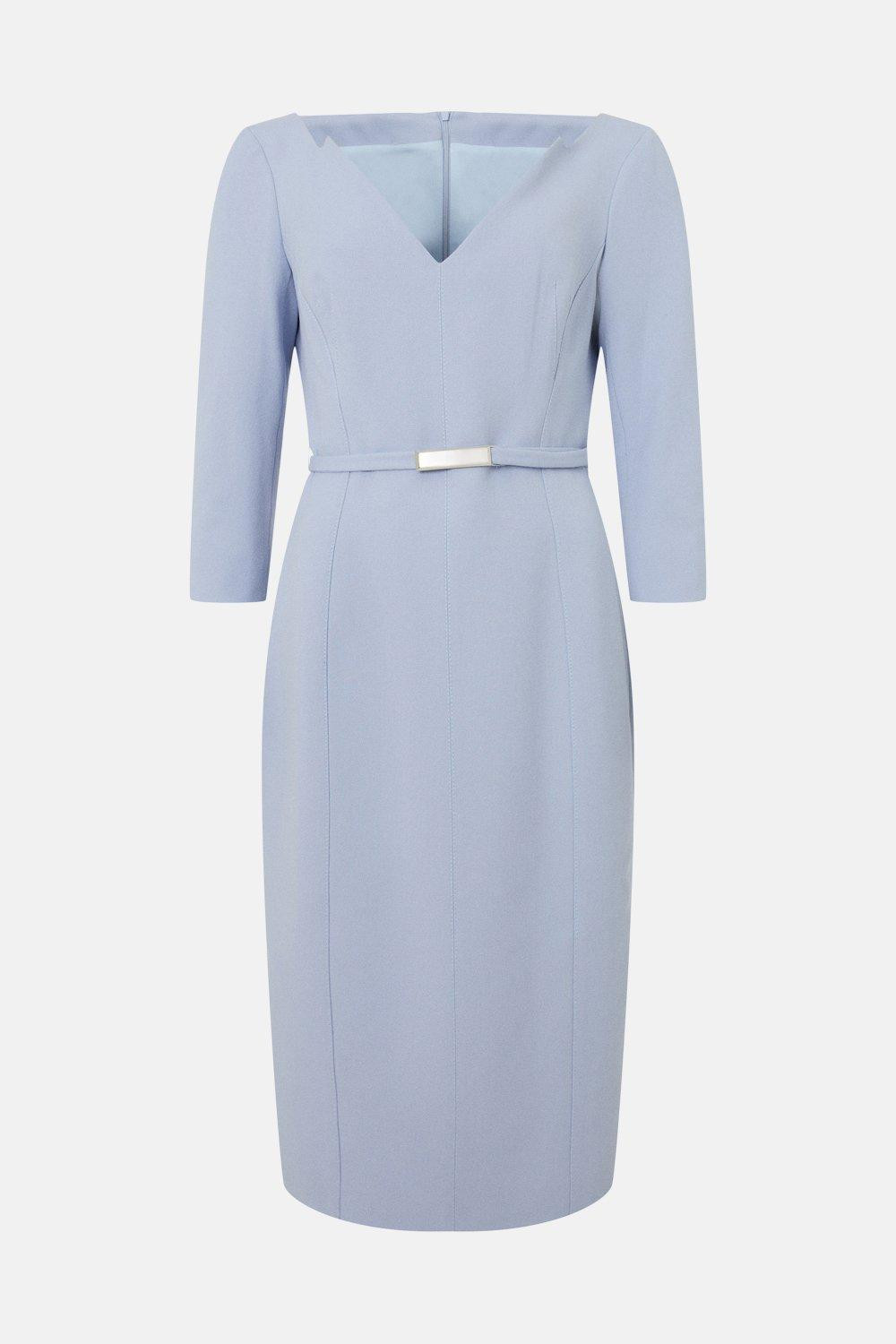 Forever Bar Belt Dress | Karen Millen US